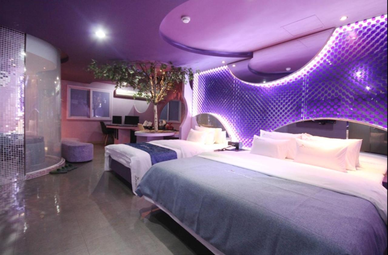 Haeundae Jun Motel Ciudad Metropolitana de Ciudad Metropolitana de Busan Exterior foto